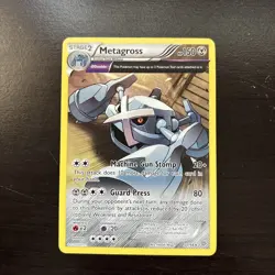 Metagross 50/98 XY Ancient Origins Full Art Non Holo Rare Pokemon TCG - Image 1