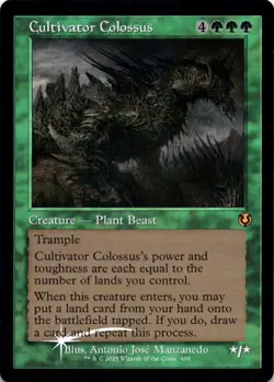 Cultivator Colossus (Retro Frame) - Innistrad Remastered - Magic MTG NM - Image 1