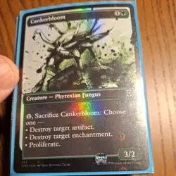 Cankerbloom (Showcase) (Step-and-Compleat Foil) Phyrexia MTG NM - Image 1