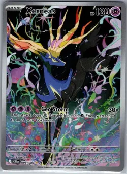 Xerneas 091/086 ME04: Chaos Rising - Pokemon Card - NM - Image 1
