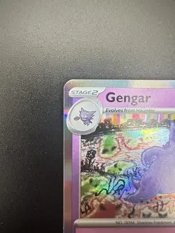 Pokemon Gengar TCG Holo Rare Card Scarlet Violet 151 English 094/165 - Image 2