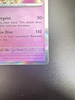 Pokemon Gengar TCG Holo Rare Card Scarlet Violet 151 English 094/165 - Image 5