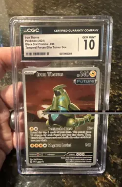 Iron Thorns SV: Scarlet & Violet Promos 098 CGC 10 Promo Holo Pokemon TCG - Image 1