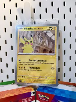 Pokemon First Partner Collection 1x Series 1 & 2 + 1 Pikachu at the museum promo - Image 4