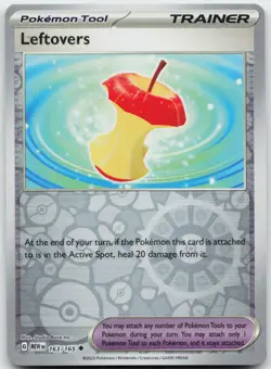 Leftovers 163/165 Uncommon 151 Pokemon Reverse Holo NM - Image 1