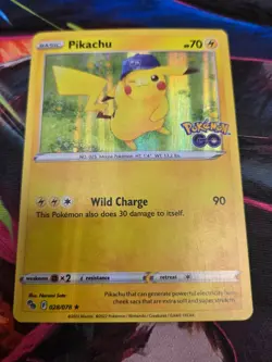 Pikachu (28) - 028/078 - Pokemon GO - Holo Rare - LP - Image 1