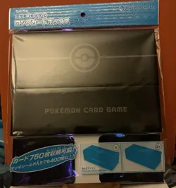 Pokemon Center Elements Long Deck Box Card Storage Factory Sealed 750 Card Space - Image 1