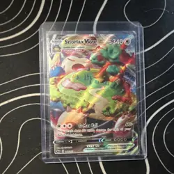 The Pokemon Company Snorlax VMAX 142/202 SWSH01 UR Holo EN 340 HP - Image 1