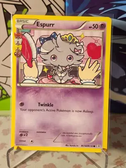 Pokemon TCG Espurr RC14/RC32 Generations: Radiant Collection 2016 NM - Image 1