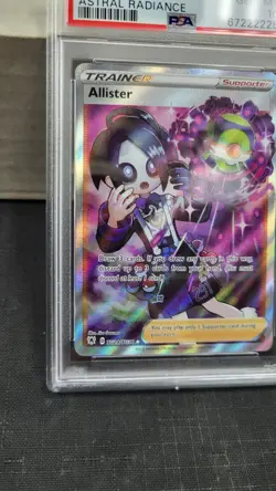 2022 ALLISTER TRAINER FULL ART ASTRAL RADIANCE POKEMON TCG PSA 10 GEM MINT #TG24 - Image 4