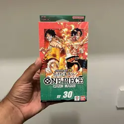 One Piece Card Game Starter Deck EX Luffy & Ace ST-30 TCG Bandai New Sealed - Image 1