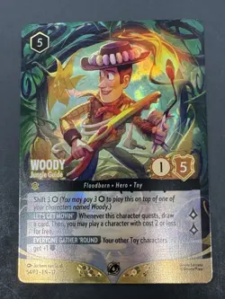 Disney Lorcana Woody Jungle Guide Set Championship FOIL Promo Champs 54/P3 EN - Image 1