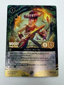 Disney Lorcana Woody Jungle Guide Set Championship FOIL Promo Champs 54/P3 EN - Image 1
