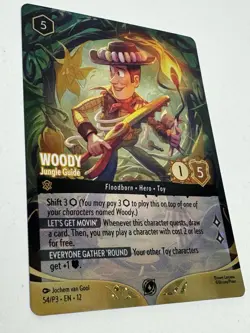 Disney Lorcana Woody Jungle Guide Set Championship FOIL Promo Champs 54/P3 EN - Image 3