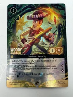Disney Lorcana Woody Jungle Guide Set Championship FOIL Promo Champs 54/P3 EN - Image 1