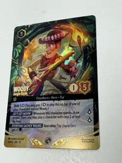 Disney Lorcana Woody Jungle Guide Set Championship FOIL Promo Champs 54/P3 EN - Image 2