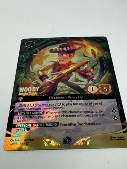 Disney Lorcana Woody Jungle Guide Set Championship FOIL Promo Champs 54/P3 EN - Image 4