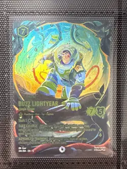 Disney Lorcana Buzz Lightyear - Jungle Ranger Iconic Foil 241/204 English Wilds - Image 1