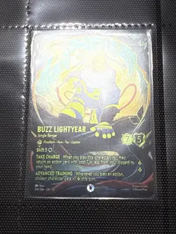 Disney Lorcana Buzz Lightyear - Jungle Ranger Iconic Foil 241/204 English Wilds - Image 2
