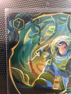 Disney Lorcana Buzz Lightyear - Jungle Ranger Iconic Foil 241/204 English Wilds - Image 3