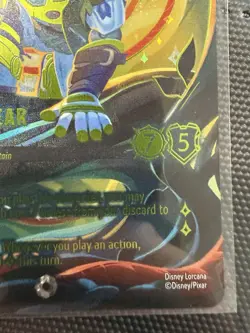 Disney Lorcana Buzz Lightyear - Jungle Ranger Iconic Foil 241/204 English Wilds - Image 5