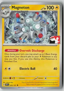 Magneton 059/191 Uncommon Prize Pack Series Cards Pokemon NM - Image 1