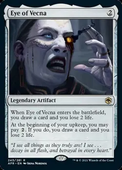 Eye of Vecna -Foil Light Play MTG Adventures in the Forgotten Realms - Image 1