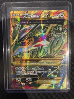 Pokemon TCG M Rayquaza EX Ancient Origins Full Art Card 98/98 - Image 1