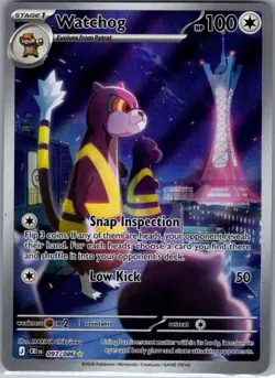 Watchog 097/086 ME04: Chaos Rising - Pokemon Card - NM - Image 1