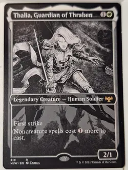 Thalia, Guardian of Thraben -Showcase -Innistrad: C.V. - Magic the Gathering MTG - Image 1
