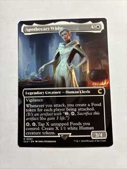 Apothecary White (Borderless) MTG Plus Bonus Rare!!! - Image 1