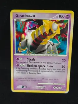 Giratina 27/127 Rare Platinum Pokemon HP - Image 1