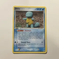 Pokemon TCG Ditto (Squirtle) 40/113 Delta Species English Uncommon Regular 60 HP - Image 1