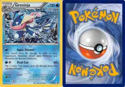 Greninja XY162 Promo XY Black Star Promos Pokemon MP - Image 3