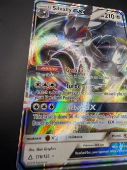 Silvally GX 116/156 - Ultra Rare Holo - Ultra Prism Pokemon Card PLAYED - Image 5