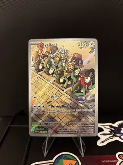2023 Pokemon SV Paradox Rift Cyclizar #215/182 - Image 1