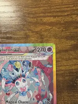 Pokemon TCG Sylveon EX Card Sir 156/131 Prismatic Evolutions English - Image 2