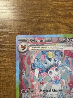 Pokemon TCG Sylveon EX Card Sir 156/131 Prismatic Evolutions English - Image 3