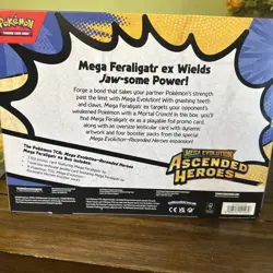 Pokemon TCG ME: Ascended Heroes, Mega Feraligatr Ex Collection Box - In Hand - - Image 5