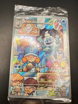 Pokemon TCG Vanillish 190/182 Holiday Stamped Promo Sealed - Image 1