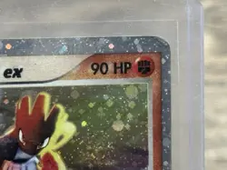 Hitmonchan ex 98/109 Ruby and Sapphire Ultra Rare *Swirl* Pokemon TCG HP - Image 3