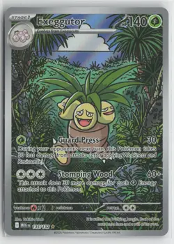 Exeggutor 135/132 Illustration Rare Mega Evolution Pokemon NM - Image 1