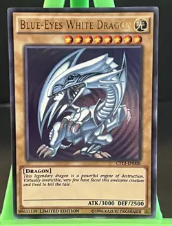 Blue-Eyes White Dragon CT13-EN008 Limited Edition Ultra Rare Yu-Gi-Oh NM - Image 1