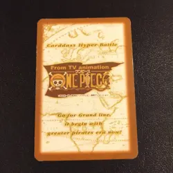 Old Back ONE PIECE Chopper Doctor C-J09 Carddass Hyper Battle Promo - Image 2