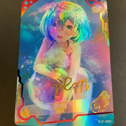 Re:Zero Rem Card SLR - Goddess Story - Maiden Party - Minor Damage - READ - Image 1