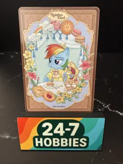 Kayou My little Pony 2025 Stars Tea time OR card - Rainbow Dash OR-005L5 - Image 1