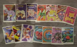 Pokemon Dunkin Boomer Card Sticker Bundle x14 Cards - Image 1