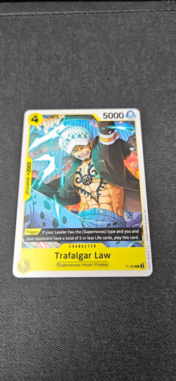 P-088 Trafalgar Law : Promo Normal English One Piece TCG Card : PRB02: One Piece - Image 2