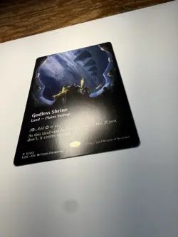 Godless Shrine (Borderless) Edge of Eternities Regular MTG card. EOE Shrine Rare - Image 3