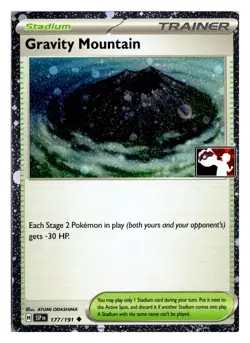 Gravity Mountain 177/191 UC Prize Pack Series Cards Holo NM - Image 1